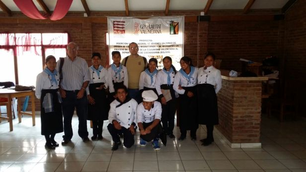 Viaje Monitoreo Fundación MUSOL en Bolivia. Visita Colegio Ayni Pacha, Cochabamba.